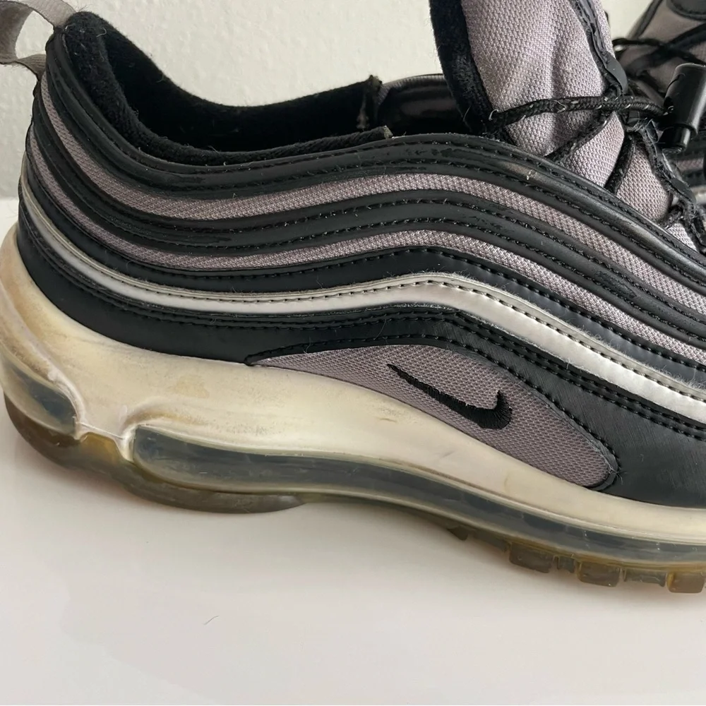 Nike Air Max 97 Black and Silver Sneakers